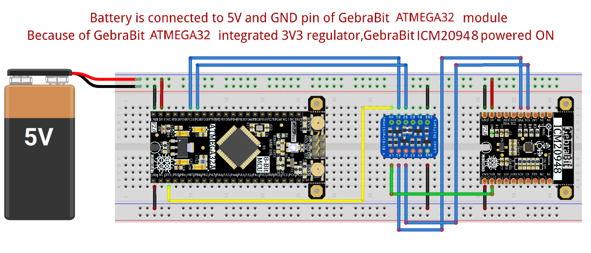 GebraBit ICM20948 Motion Tracking Module Overview - GB
