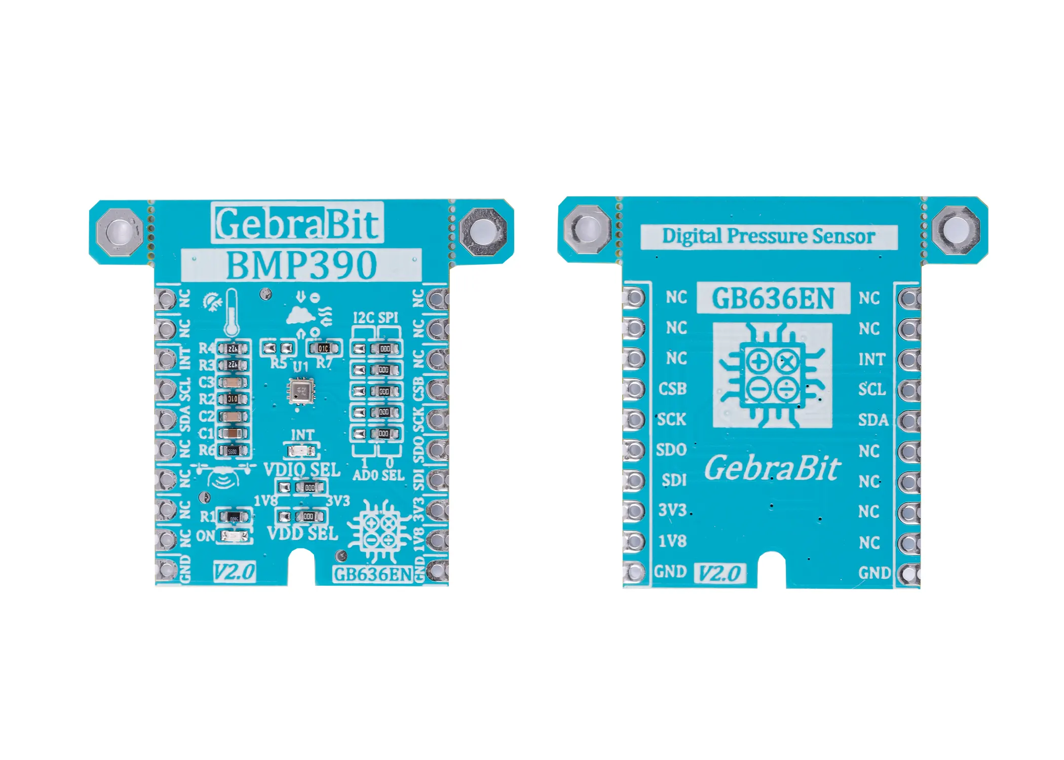 gebrabit-bmp390-digital-pressure-sensor-module-overview