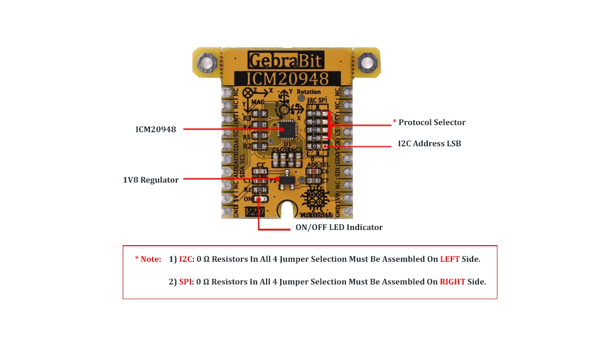 ICM20948 parts