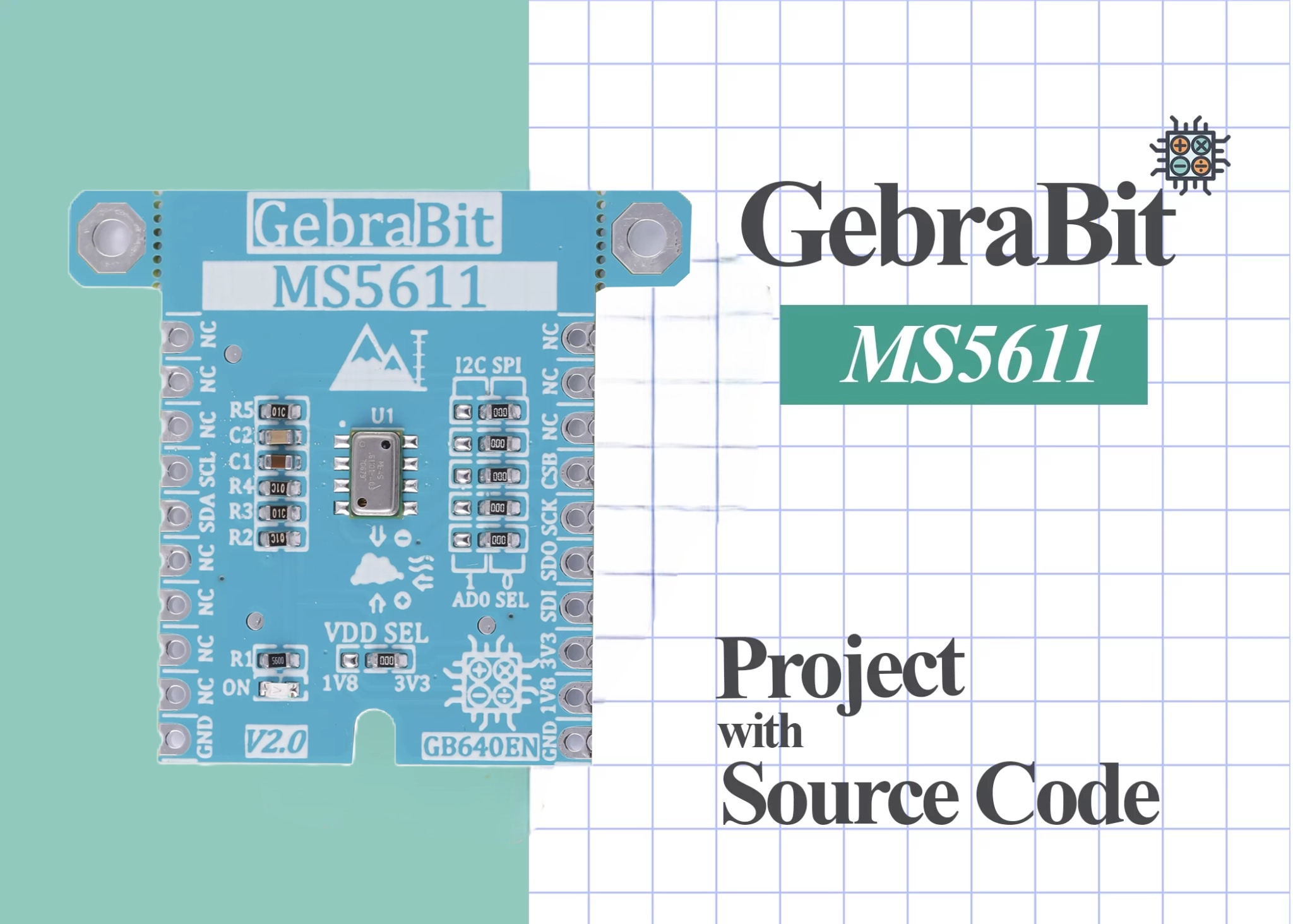 MS5611 Sensor Project With Arduino - GebraBit