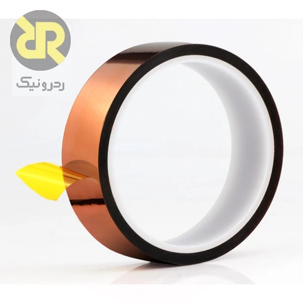 نوار چسب نسوز مدل Kapton Tape عرض 15 میلی متر