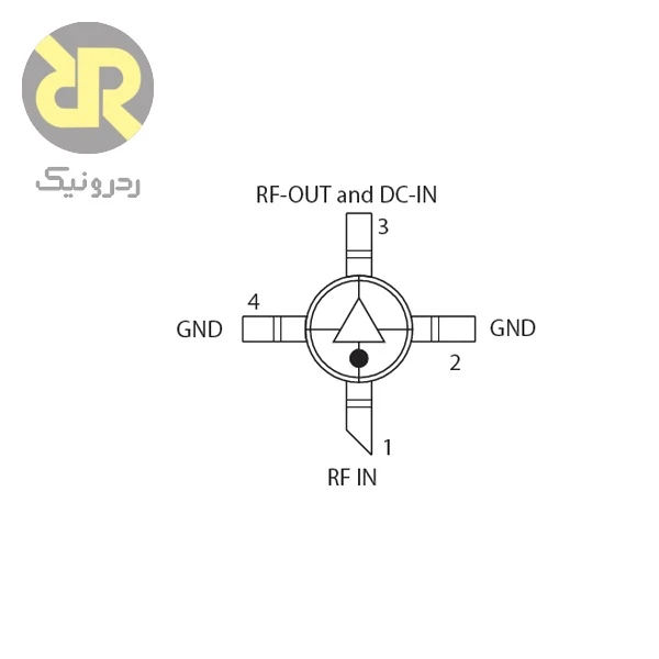 آیسی MAR-6SM تقویتکننده پهنای باند RF Amp 2GHz - Image 3