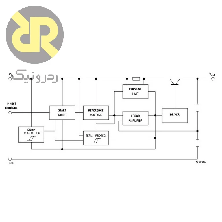 آی سی LF33CV رگولاتور ولتاژ LDO 3.3V - Image 2
