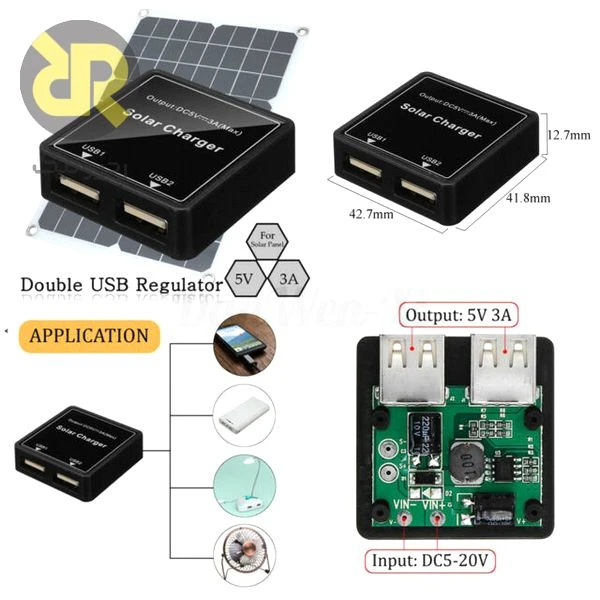 ماژول TULIP-305-SR شارژر خورشیدی Solar Charger - Image 5