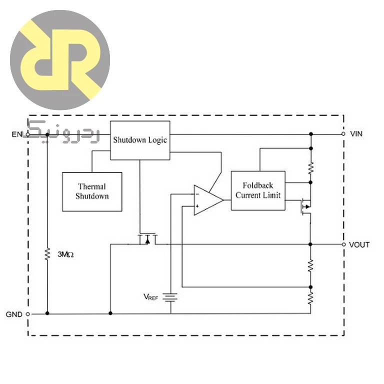 آی سی AP2115M رگولاتور ولتاژ LDO 3.3V - Image 2