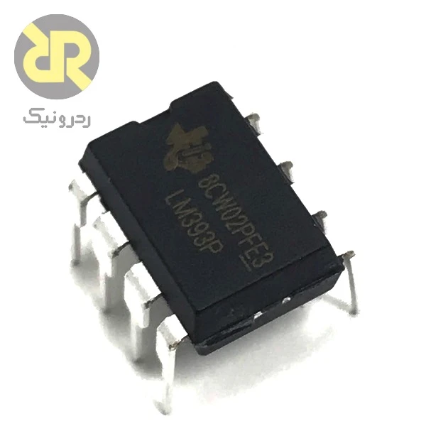 آیسی LM393P مقایسه کننده ولتاژ 1.3us Dual