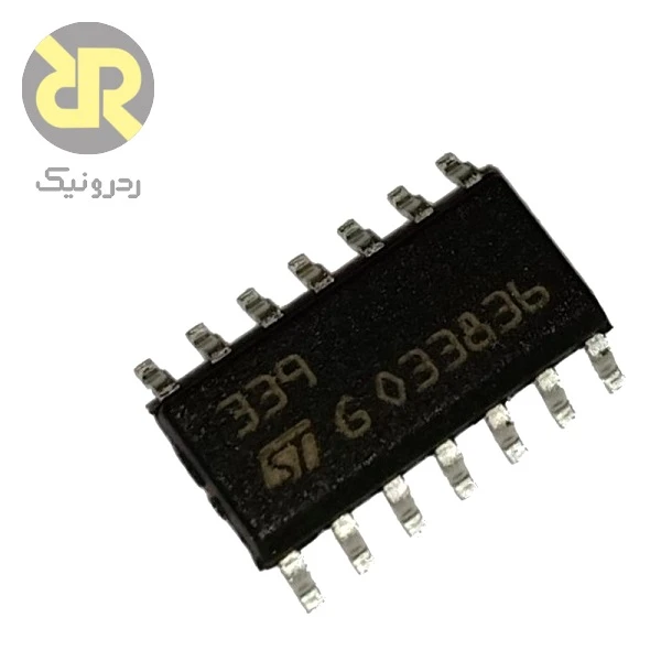 آیسی LM339DT مقایسه کننده ولتاژ 1.3us Quad