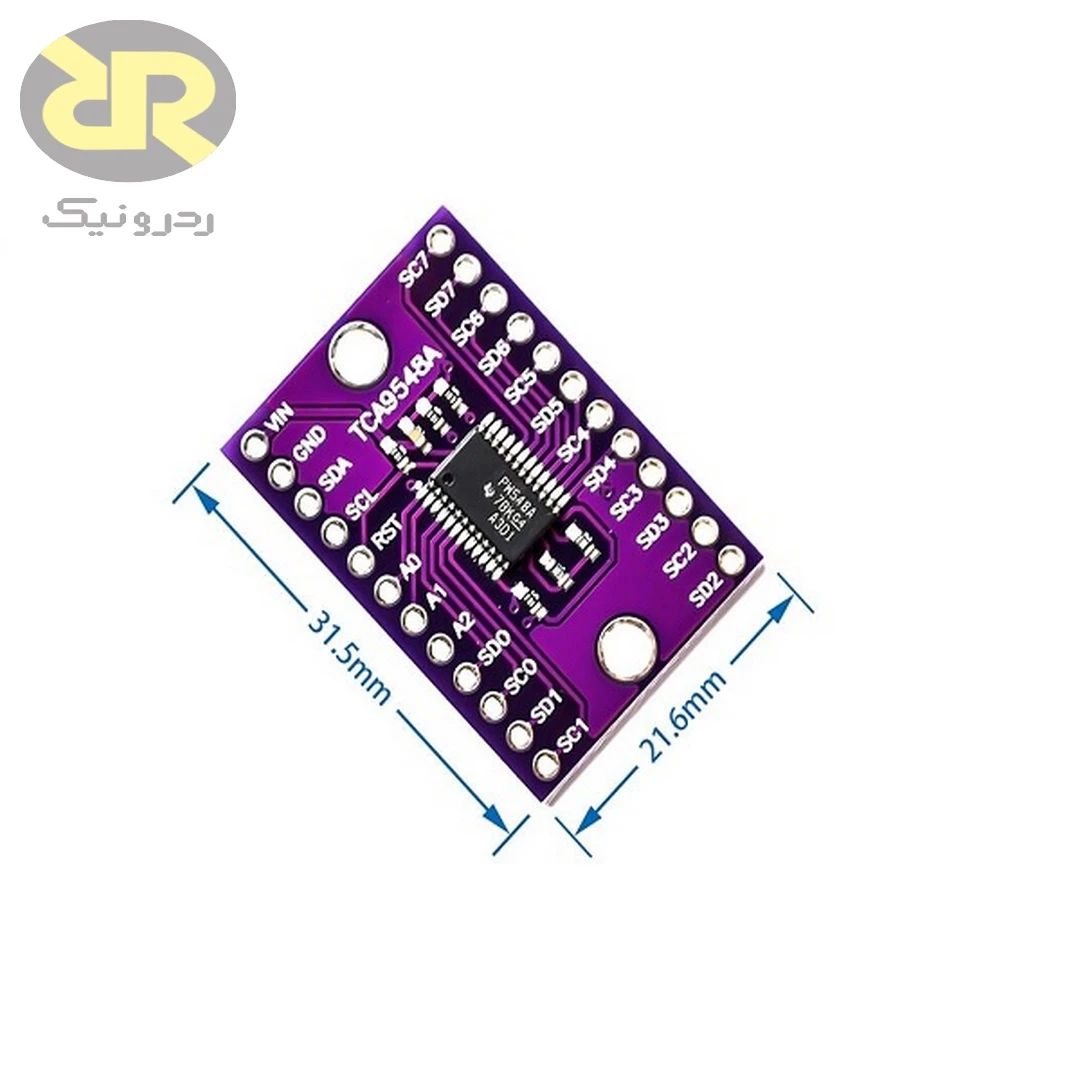 ماژول TCA9548A مالتیپلکسر I2C با ویژگی 1-to-8 Channel - Image 2