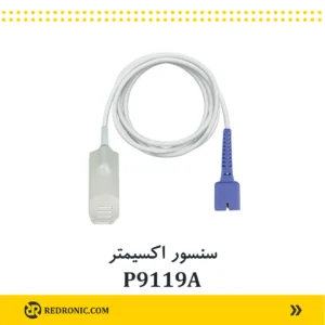 سنسور ‏p9119a‏ حسگر پالس اکسیمتر انگشتی برای مانیتورینگ اکسیژن خون ‏660‏ نانومتر و مادون قرمز