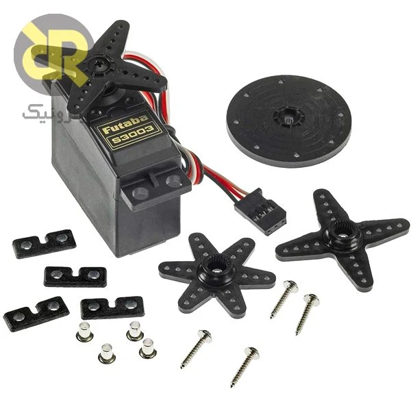 سروو موتور ۴.۸ ولت ۴kg مدل S3003 - Image 2