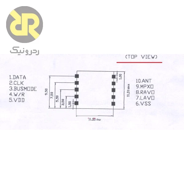 ماژول RRD-102BC گیرنده رادیو FM Stereo RDS - Image 3