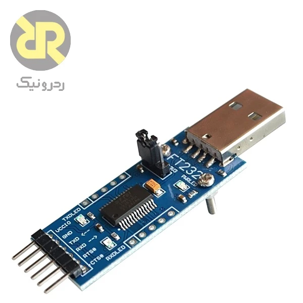 ماژول FT232 مبدل یو اس بی به سریال با USB to UART - Image 2