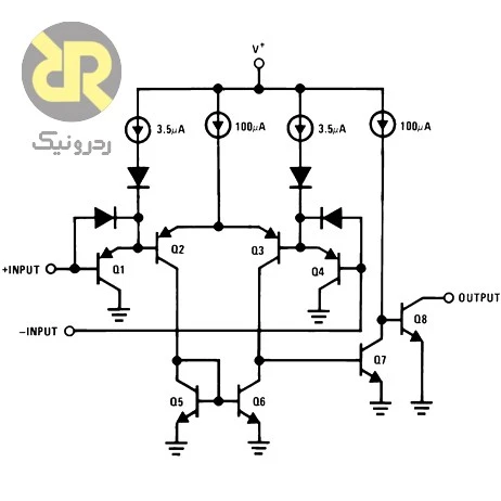 آیسی LM339N مقایسه کننده ولتاژ 1.3us Quad - Image 3
