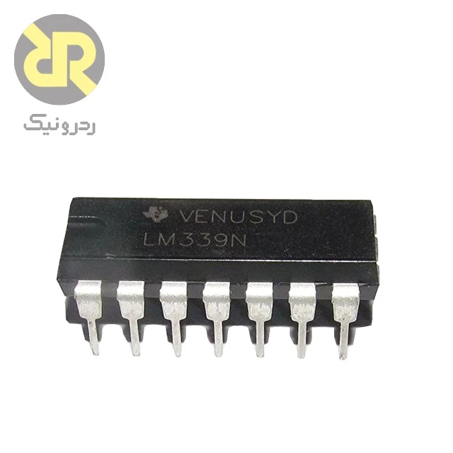 آیسی LM339N مقایسه کننده ولتاژ 1.3us Quad