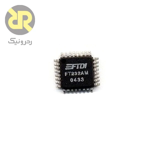 آی سی FT232AM مبدل یو اس بی به سریال با USB to UART