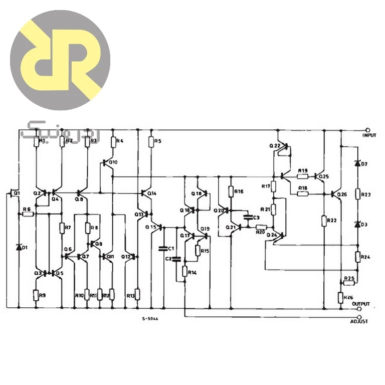 آی سی LM317K رگولاتور ولتاژ مثبت قابل تنظیم 1.2V to 37V - Image 2
