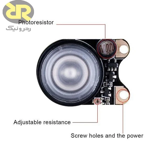 ماژول LED مادون قرمز دید در شب مخصوص دوربین رسپبری پای - Image 2
