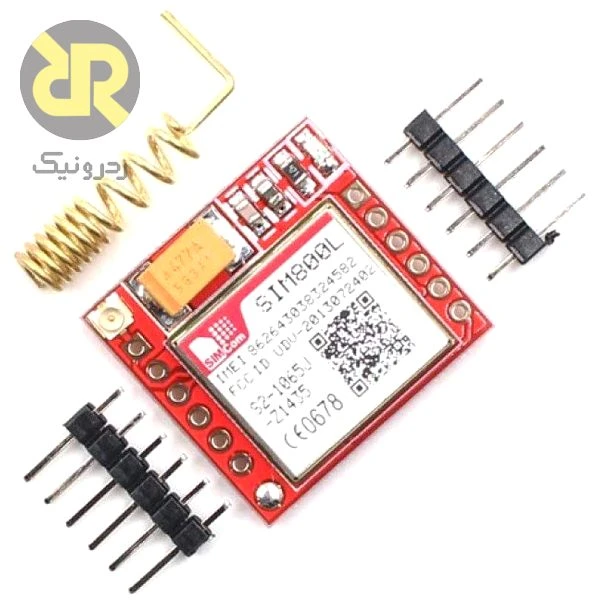 ماژول GSM/GPRS مدل SIM800L با خشاب Micro-SIM