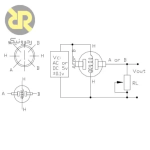 سنسور MQ-8 سنسور گاز و کیفیت هوا H2