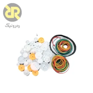 پک تسمه و پولی ۲ میلی‌متر مدل PULLEY-SET